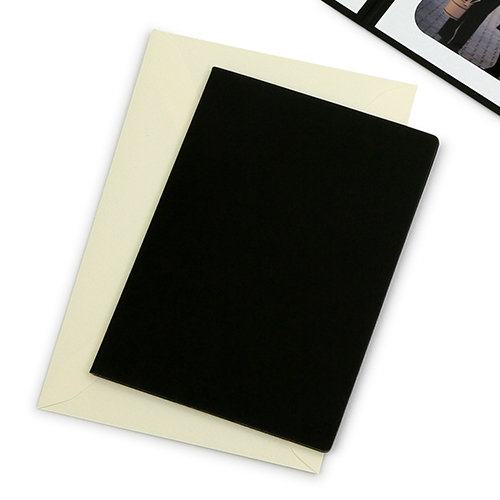 ポケット台紙 法事台紙（無地） Lサイズ（89×127mm） 2面タテ | 山田